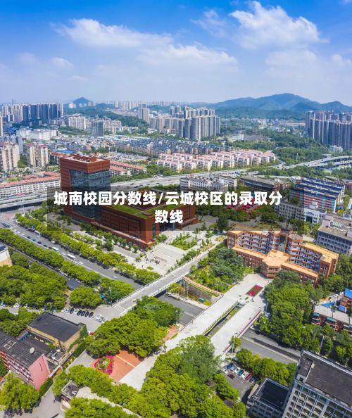 城南校园分数线/云城校区的录取分数线-第2张图片