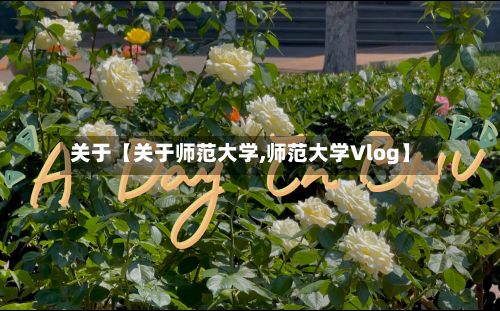 关于【关于师范大学,师范大学Vlog】-第3张图片