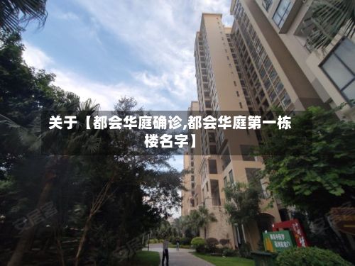 关于【都会华庭确诊,都会华庭第一栋楼名字】-第3张图片