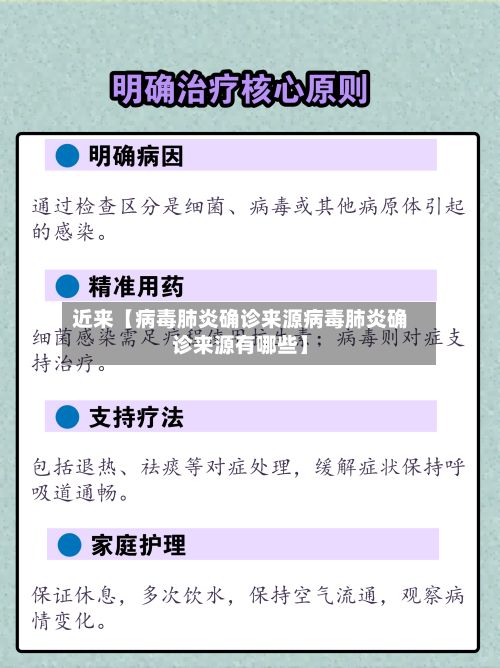 近来【病毒肺炎确诊来源病毒肺炎确诊来源有哪些】