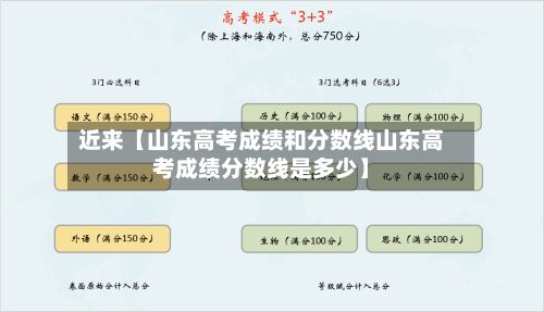 近来【山东高考成绩和分数线山东高考成绩分数线是多少】-第2张图片