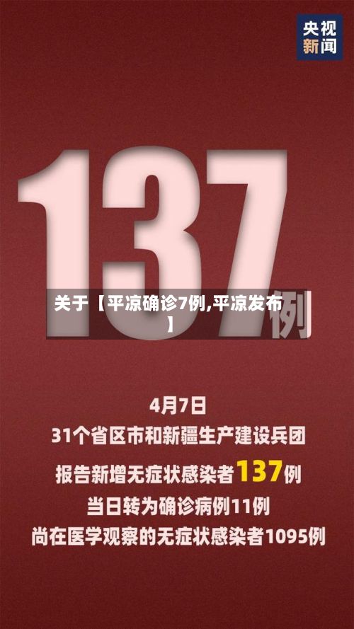 关于【平凉确诊7例,平凉发布】
