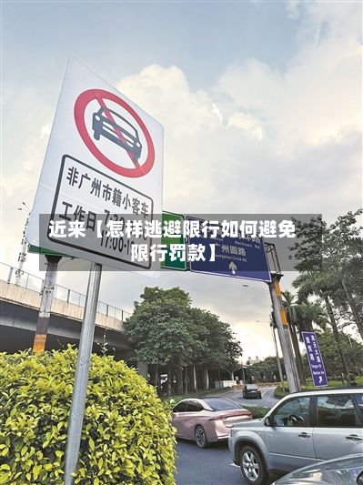 近来【怎样逃避限行如何避免限行罚款】-第3张图片