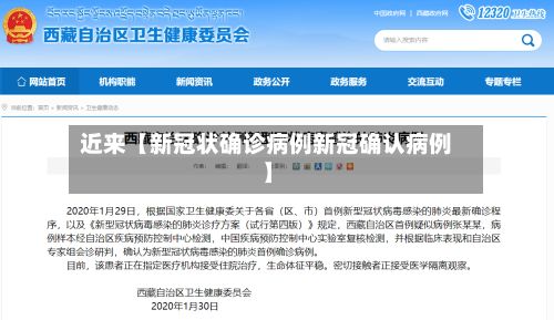 近来【新冠状确诊病例新冠确认病例】-第2张图片