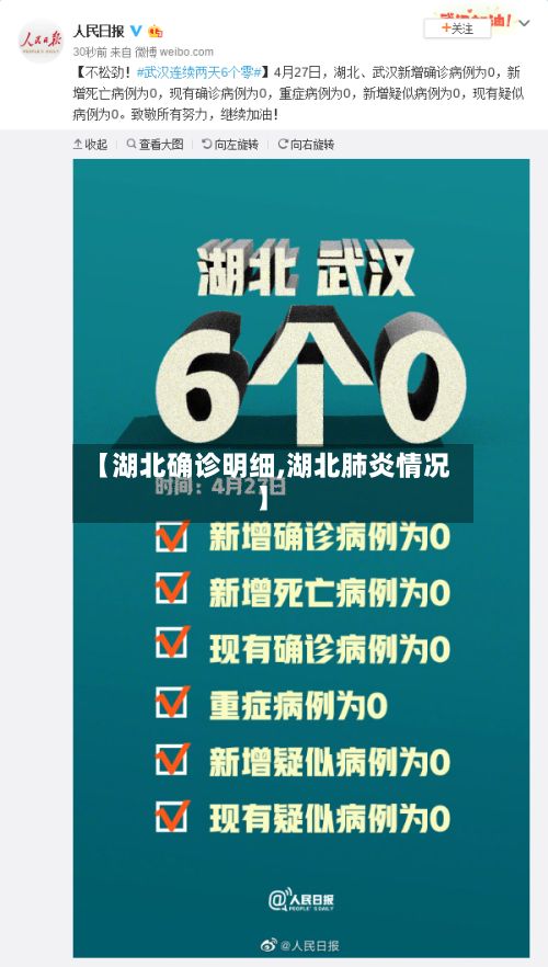 【湖北确诊明细,湖北肺炎情况】