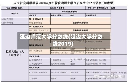 延边师范大学分数线(延边大学分数线2019)