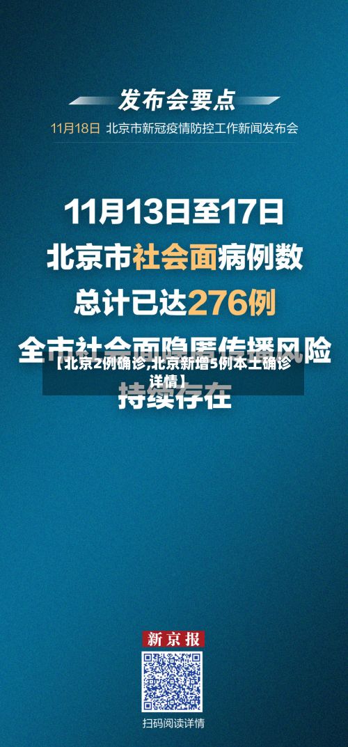 【北京2例确诊,北京新增5例本土确诊详情】