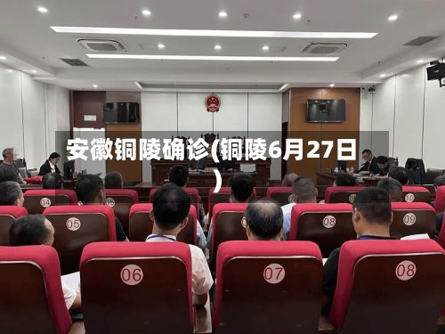 安徽铜陵确诊(铜陵6月27日)