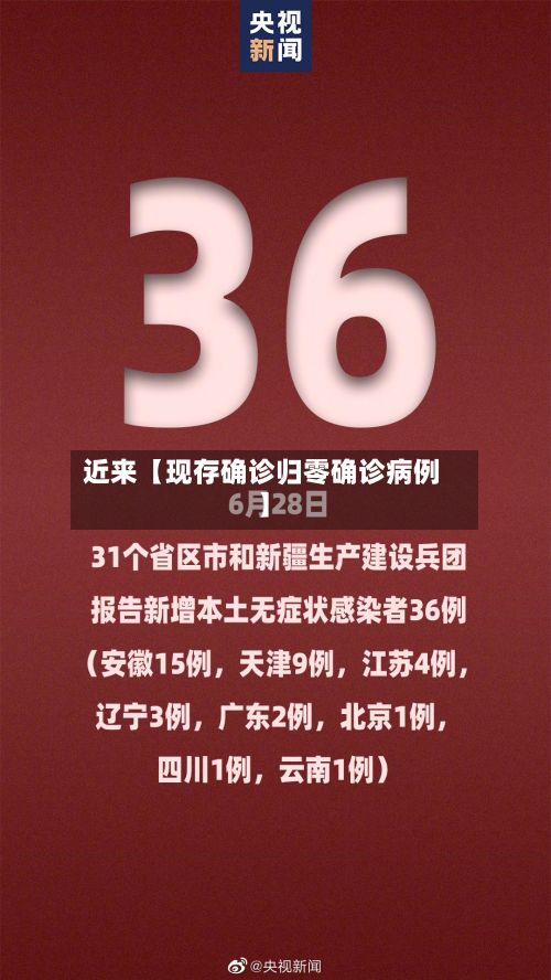 近来【现存确诊归零确诊病例】-第3张图片