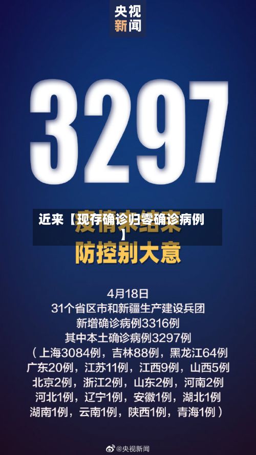 近来【现存确诊归零确诊病例】-第2张图片