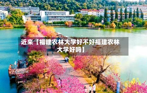 近来【福建农林大学好不好福建农林大学好吗】-第3张图片