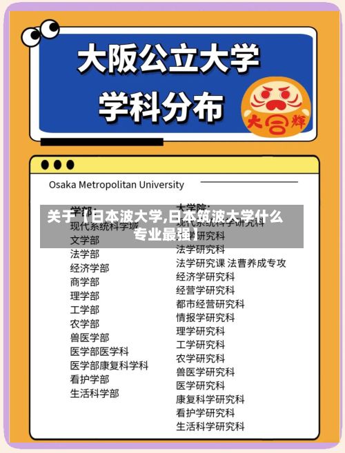 关于【日本波大学,日本筑波大学什么专业最强】