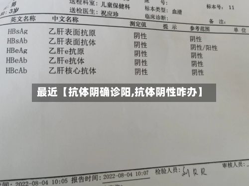 最近【抗体阴确诊阳,抗体阴性咋办】-第2张图片