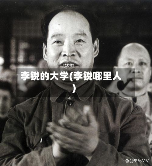 李锐的大学(李锐哪里人)-第3张图片