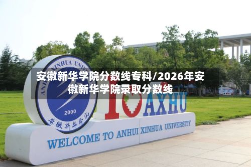 安徽新华学院分数线专科/2026年安徽新华学院录取分数线