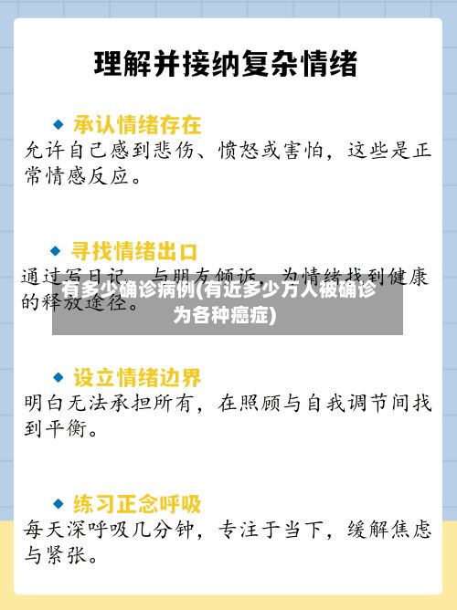 有多少确诊病例(有近多少万人被确诊为各种癌症)