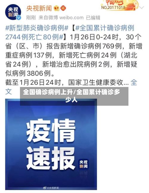 全国确诊病例上升/全国累计确诊多少人