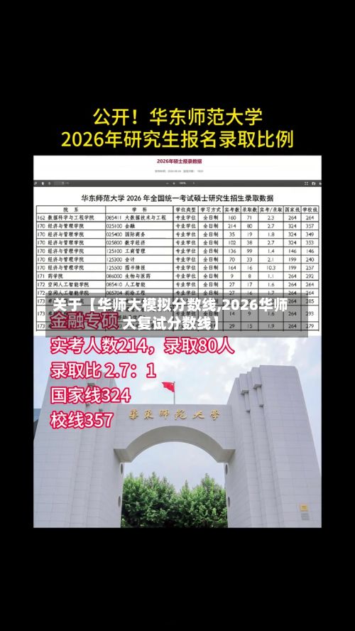 关于【华师大模拟分数线,2026华师大复试分数线】