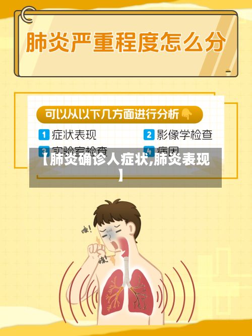 【肺炎确诊人症状,肺炎表现】-第2张图片