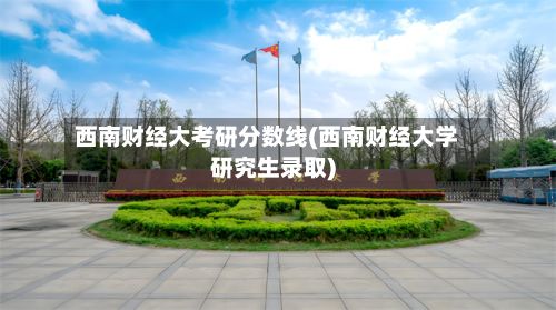 西南财经大考研分数线(西南财经大学研究生录取)-第2张图片
