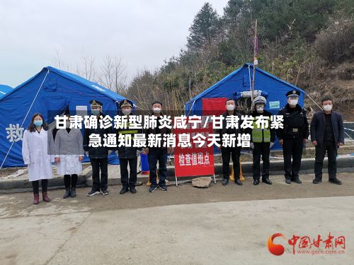 甘肃确诊新型肺炎咸宁/甘肃发布紧急通知最新消息今天新增