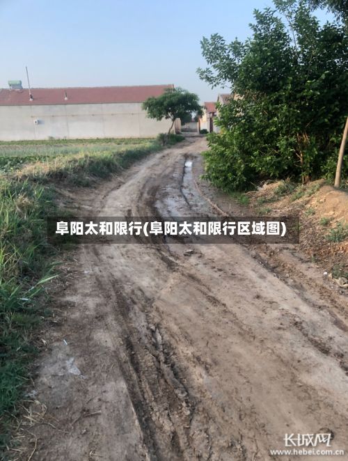 阜阳太和限行(阜阳太和限行区域图)-第2张图片