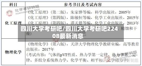 四川大学考研吧/四川大学考研吧22408最新消息-第2张图片