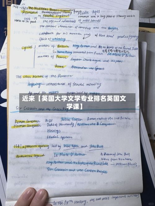 近来【英国大学文学专业排名英国文学课】