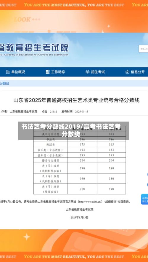 书法艺考分数线2019/高考书法艺考分数线-第2张图片