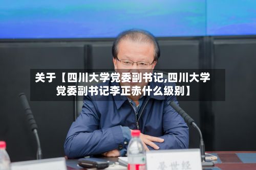 关于【四川大学党委副书记,四川大学党委副书记李正赤什么级别】