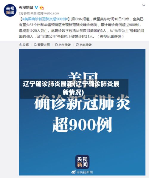 辽宁确诊肺炎最新(辽宁确诊肺炎最新情况)-第2张图片