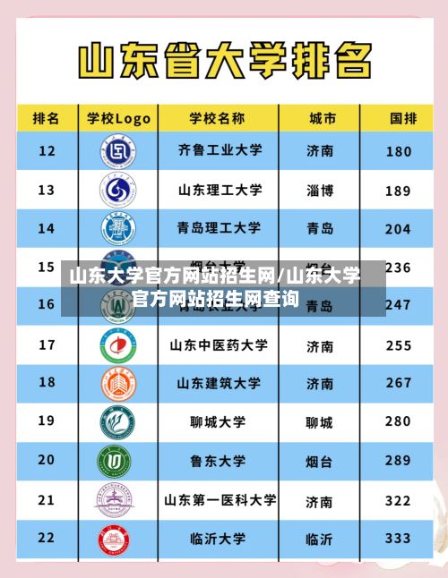 山东大学官方网站招生网/山东大学官方网站招生网查询