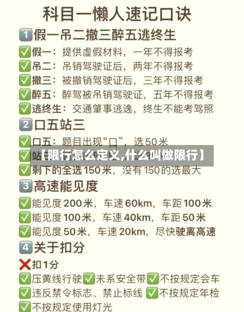 【限行怎么定义,什么叫做限行】-第2张图片