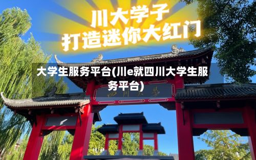 大学生服务平台(川e就四川大学生服务平台)