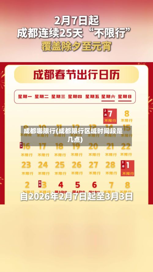 成都哪限行(成都限行区域时间段是几点)-第3张图片