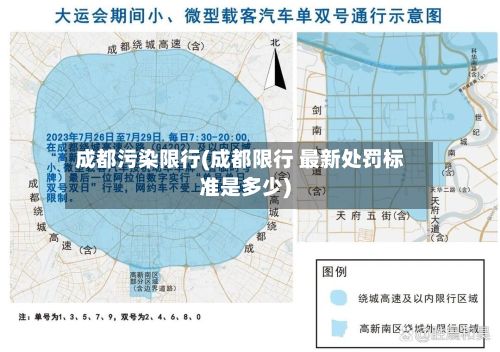 成都污染限行(成都限行 最新处罚标准是多少)-第3张图片