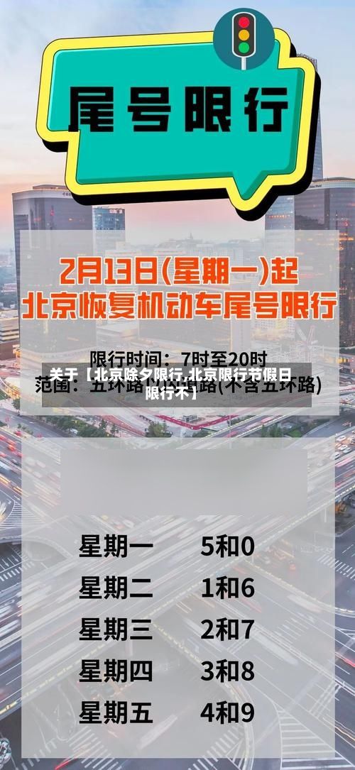 关于【北京除夕限行,北京限行节假日限行不】