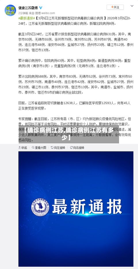 【确诊病例江苏,确诊病例江苏有多少】