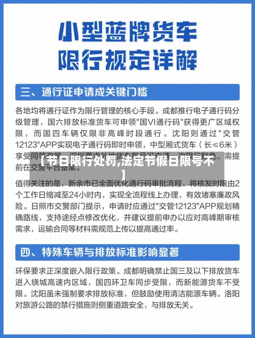 【节日限行处罚,法定节假日限号不】