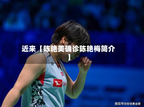 近来【陈艳美确诊陈艳梅简介】-第2张图片