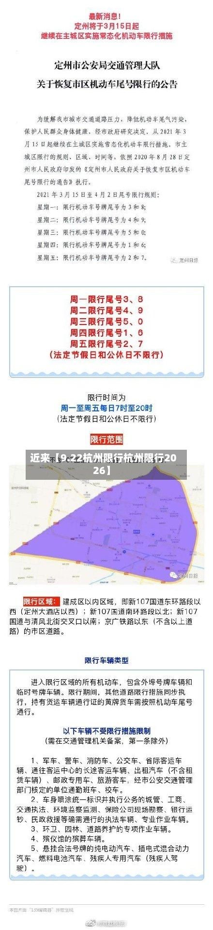 近来【9.22杭州限行杭州限行2026】-第3张图片