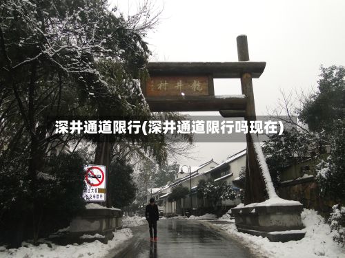 深井通道限行(深井通道限行吗现在)-第2张图片