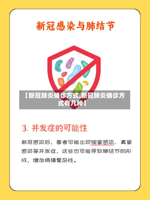 【新冠肺炎确诊方式,新冠肺炎确诊方式有几种】