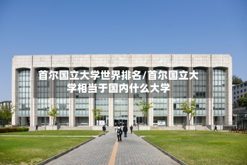 首尔国立大学世界排名/首尔国立大学相当于国内什么大学