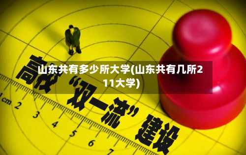 山东共有多少所大学(山东共有几所211大学)-第3张图片