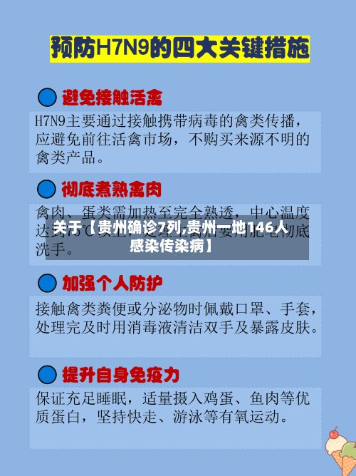 关于【贵州确诊7列,贵州一地146人感染传染病】