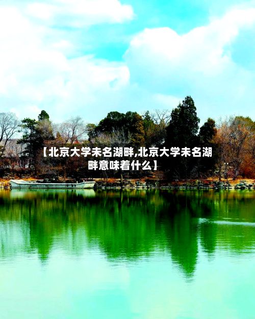 【北京大学未名湖畔,北京大学未名湖畔意味着什么】-第2张图片