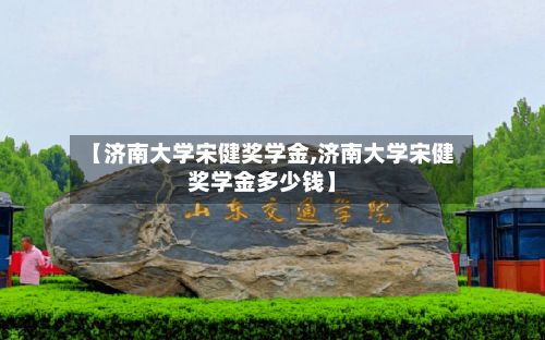 【济南大学宋健奖学金,济南大学宋健奖学金多少钱】