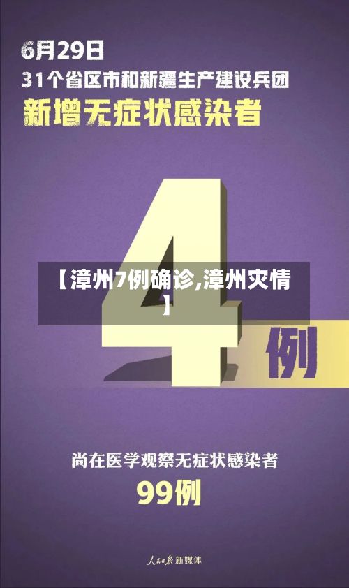 【漳州7例确诊,漳州灾情】