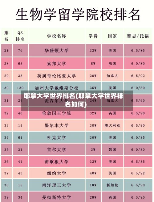 耶拿大学世界排名(耶拿大学世界排名如何)